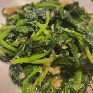 Stir Fry Spinach with Garlic