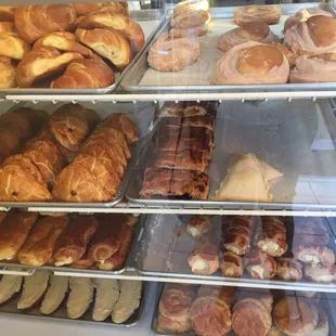 a variety of baked goods