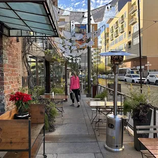 Outdoor seating
