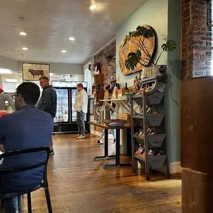 a man sitting at a table