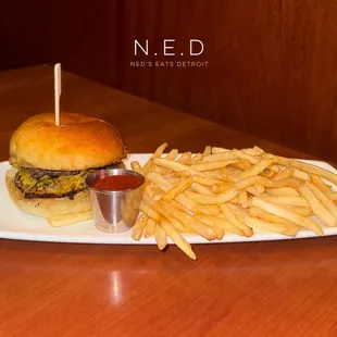 The D.M.P. with French Fries
