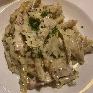 Mushroom Garganelli Pasta