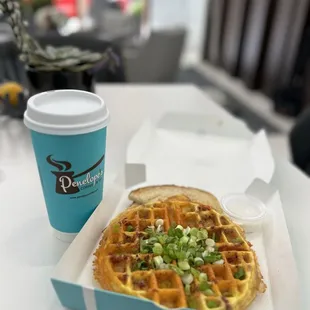 Bacon Womelette &amp; Iced White Mocha Iced Greek