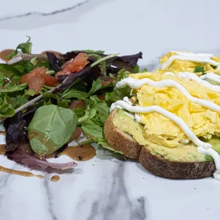 Womelette Toast