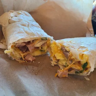 Chicken Apple Sausage Burrito