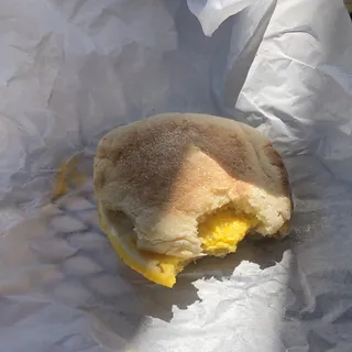 Plain English Muffin Sandwich