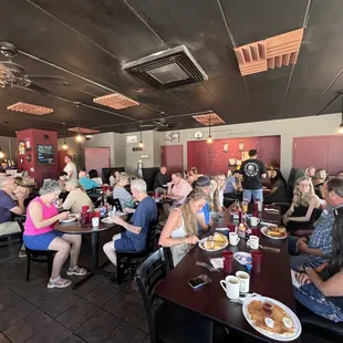 The dining room
