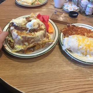 The Lumber Jack Burrito