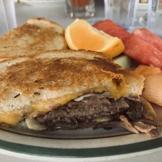 California Style Philadelphia Beef Sandwich