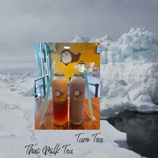Thai Milk Tea &amp; Taro Tea