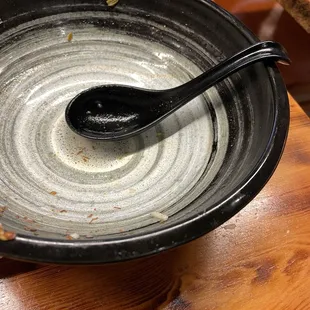 "Tomato Beef Stew Noodle" This photo demonstrates that the broth is NOT overly salty. It actually can be (and should be) finished.