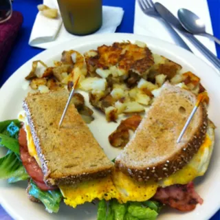 Breakfast Penguin Sandwich