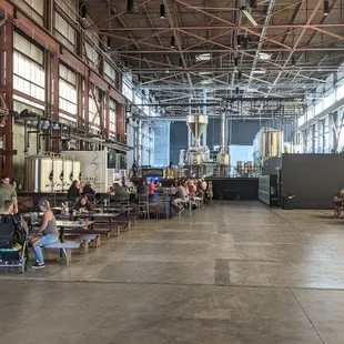 Walking in the door, met with this scene.  Hard time finding a seat?  Not likely