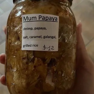 Mum papaya