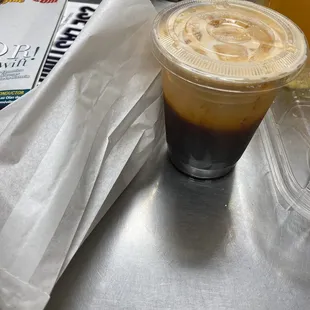 Maple Bars and Thai Tea with boba