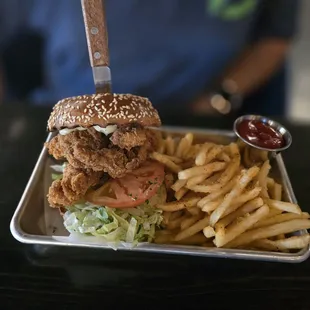 Chicken CLT sandwich