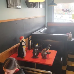 interior, sushi and sashimi