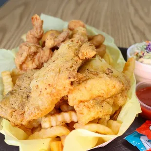 fish and chips, seafood, fish, food