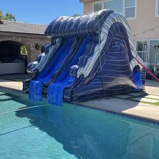 Pool Waterslide