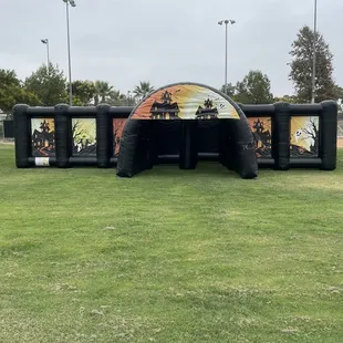 Halloween Maze Fully Staffed With Scare Actors.