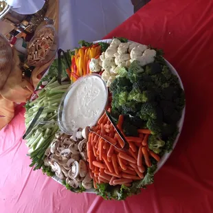 Veggie Crudités Tray