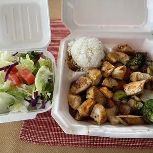 Teriyaki Chicken Hibachi