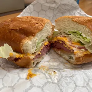 Pastrami sandwich