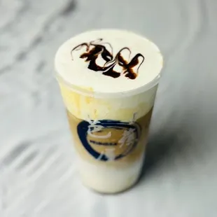 Chocolate Cheese Foam Latte