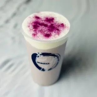 Taro Smoothie W. Cheese Foam