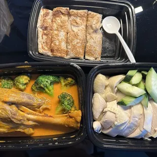 New Roti chestnut taro Lamb Shank 071 Hainanese Chicken