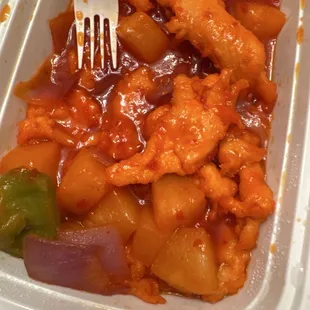 074 Pineapple Chicken