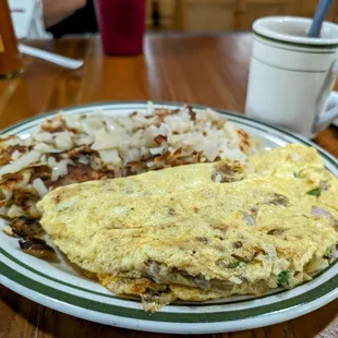 Barnyard omelette
