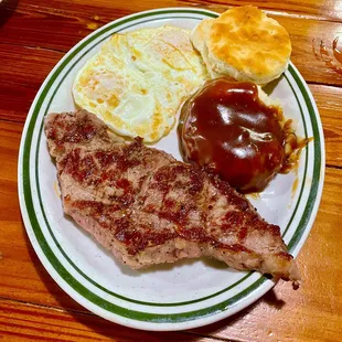 Steak and Eggs