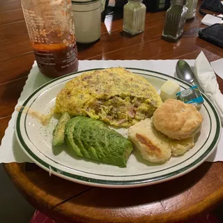 Meat, Meat, and Meat Omelette