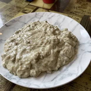 Excellent biscuits and gravy