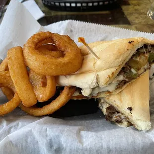 Philly cheesesteak