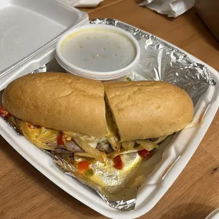 Philly Roast Beef Sandwich Combo - spicy
