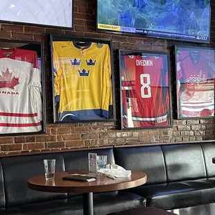 Hockey jerseys made me happy