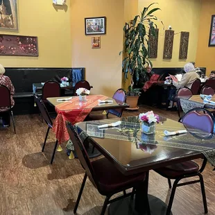the dining room