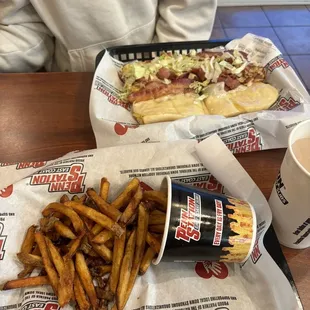 Grilled Club and Fresh-Cut Fries