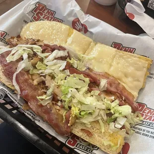 Grilled Club with no tomato