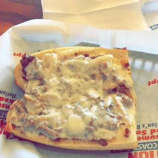 Philly cheesesteak. Any 6 inch sub is $3.99 on Monday's! You're welcome