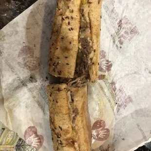 awesome cheesesteak sub!