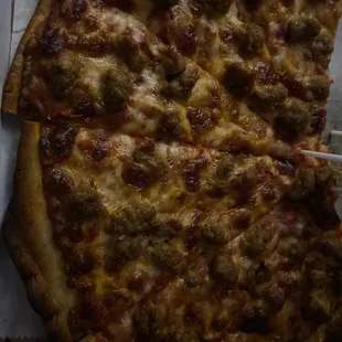 a slice of cheese pizza