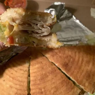 Got a turkey wedgie. Best thing I've eaten in a long time. Thank you so muchhhhh!