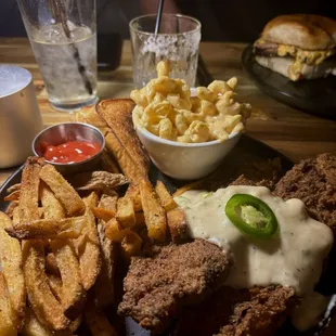 Chicken fried brisket