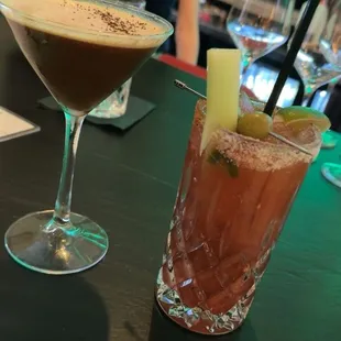 Penn's Martini and Spicy Bloody Mary