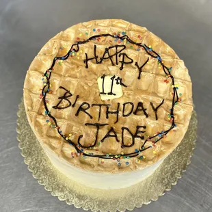 Turning *11*, waffles, Christmas lights &amp; Scrawled letters!