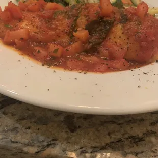 The Halibut which was on Special. Cooked perfectly.