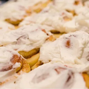 Cinnamon rolls.